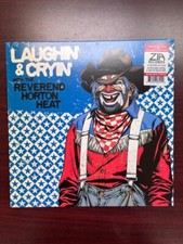 Laughin' & Cryin' by Reverend Horton Heat LP Clear w/ Red Dot Center Vinyl picture
