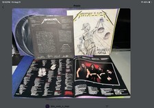 Metallica ~ And Justice for All Double LP Japanese Edition Vinyl CBS/Sony No Obi picture