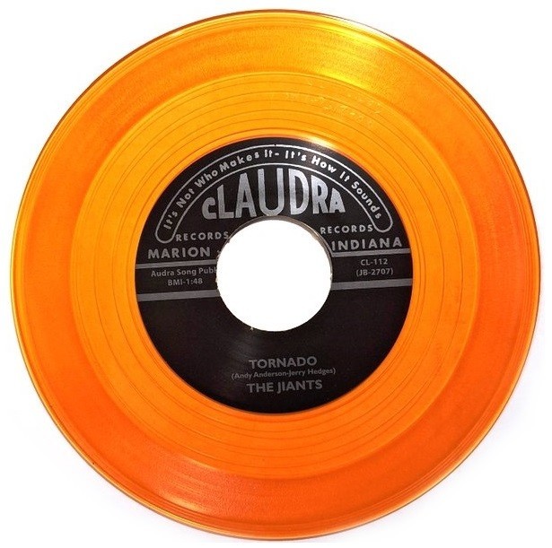 JIANTS Tornado / She's My Woman / Rockabilly / NEW 45rpm  (Free USA Shipping)