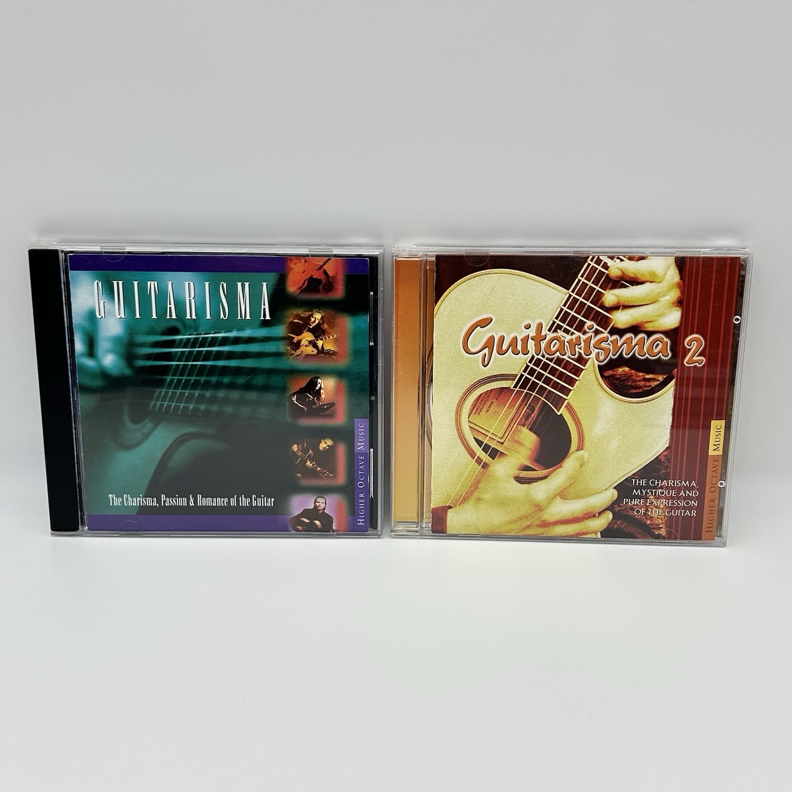 CD LOT OF 2: Guitarisma + Guitarisma 2 by Various Artists (CDs, Higher Octave)