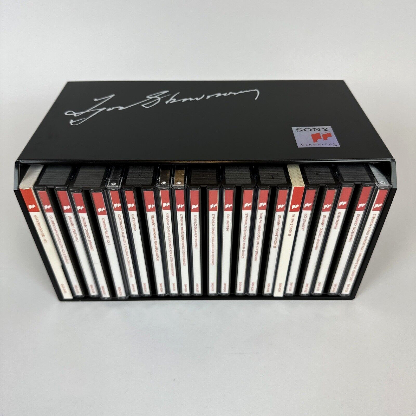 Igor Stravinsky The Edition 1882-1971 Vol 1-12 [Sony 22 CD Box Set] NEAR MINT
