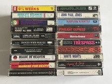 LOT 20 VINTAGE MOVIE SOUNDTRACK CASSETTE TAPES 80s 90s - Made in Heaven Mo Money picture