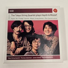 Tokyo String Quartet Plays Haydn Mozart 5 CD Box Set RCA Red Seal Sony EX/NM picture