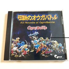Ogre Battle All Sounds Original Soundtrack CD 46 Tracks Game Music Japan picture