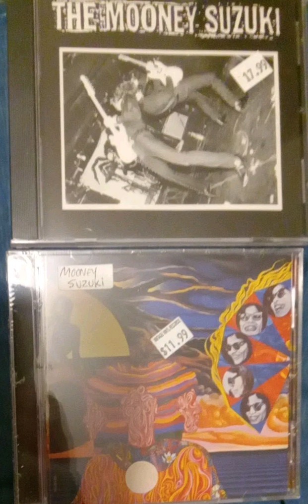 2 The Mooney Suzuki CDs - S/T & Alive & Amplified - Indie Garage Rock - Sealed