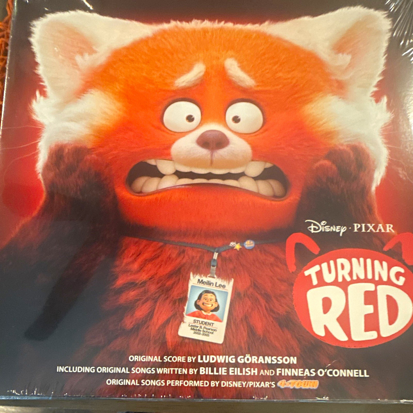 Disney Turning Red (Original Score) Ludwig Göransson Soundtrack Vinyl Record