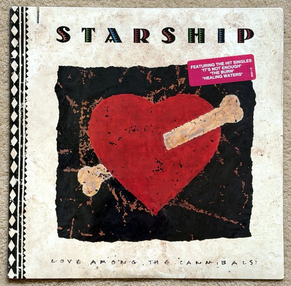 STARSHIP - Love Among the Cannibals (1989) Vinyl LP Record. FACTORY SEALED