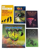 YES Progressive Rock Book Bundle & 50th Anniversary Tour Programme 2022 Lot x5. picture