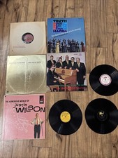 Lot Of 8 Misc Antique Vinyl Records  picture