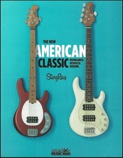 Ernie Ball Music Man American Classic Series StingRay Bass Guitar advertisement picture