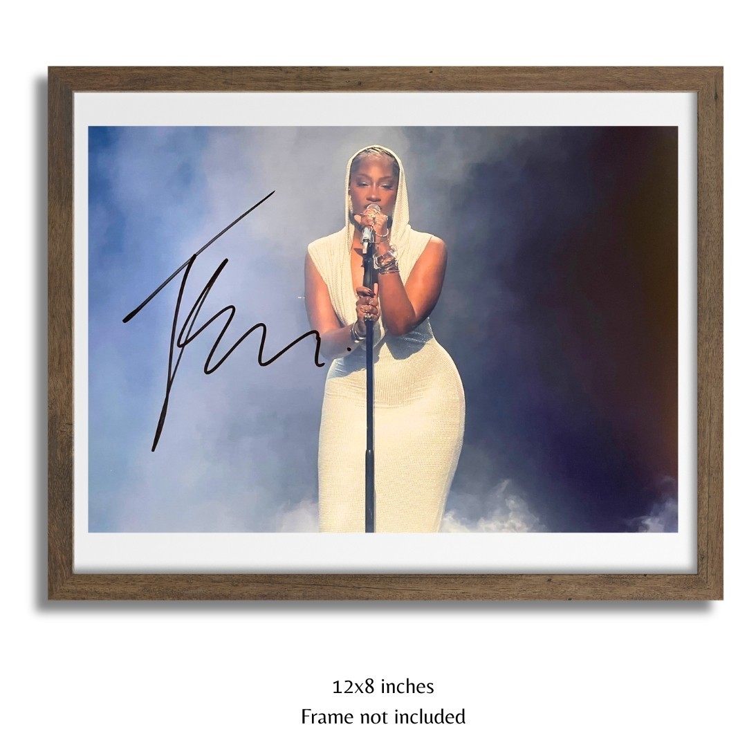Tems Autograph Hand Signed Singer Photo Afro Beats Soul R&B COA & PSA Opinion