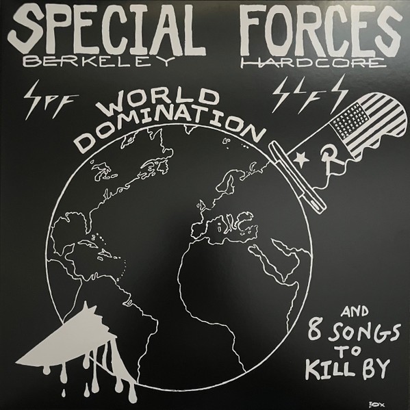 Special Forces World Domination LP PUNK Discharge DRI GBH Chronic Sick