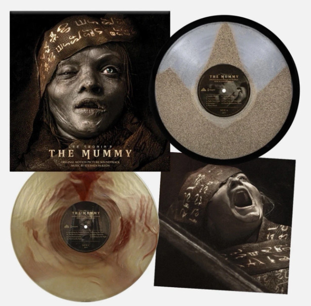 Lee Cronin The Mummy Sand Filled Vinyl Soundtrack Waxwork PRESALE