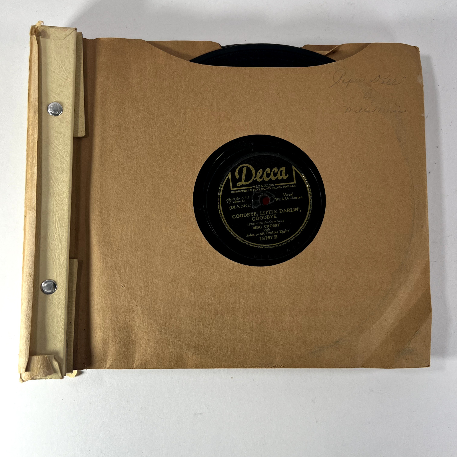 Rare Vintage Vinyl Collection Set of 9 78rpm 10\