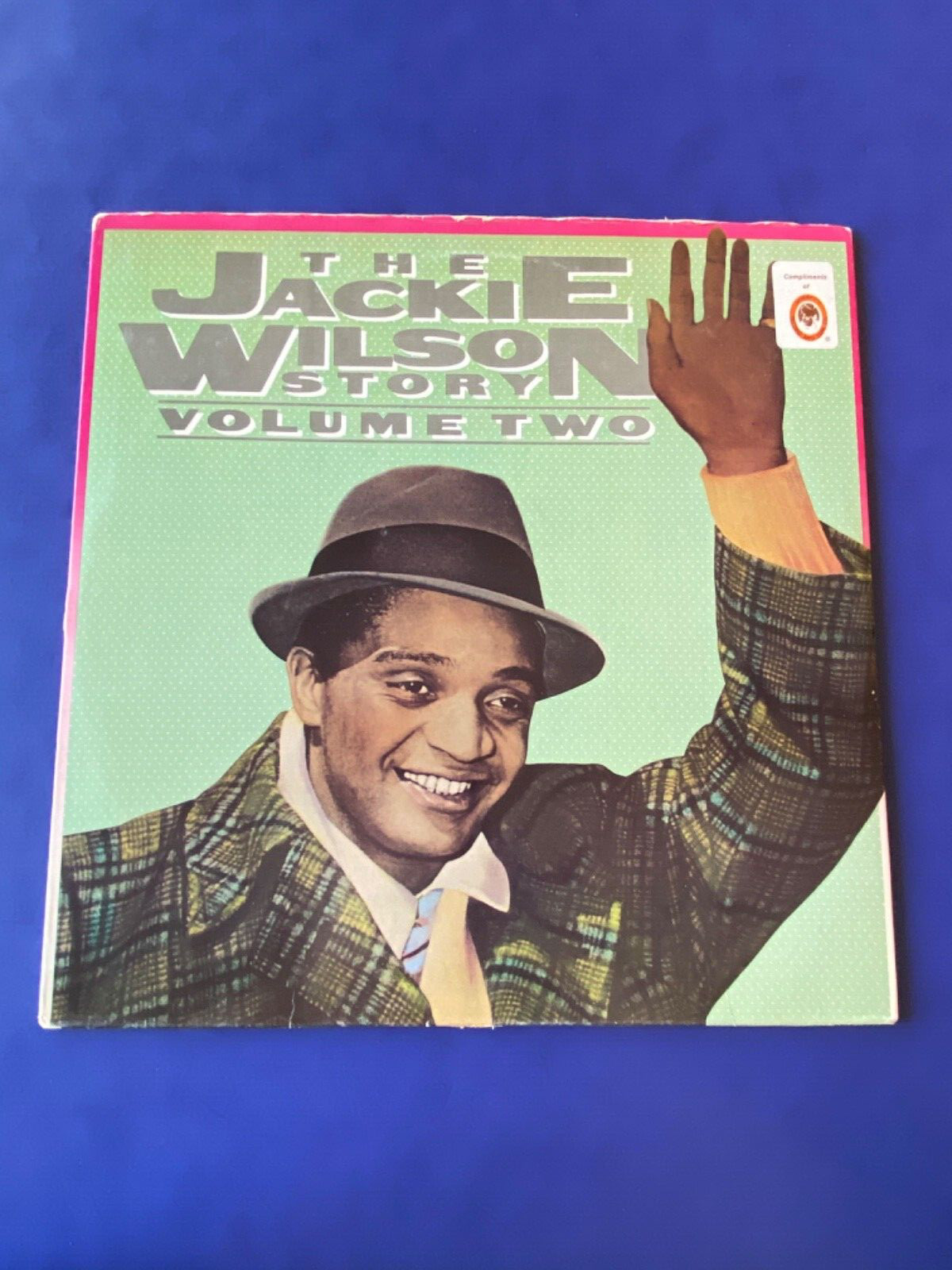 The Jackie Wilson Story Volume Two PROMO Epic Records FE39408 EX/EX 1985