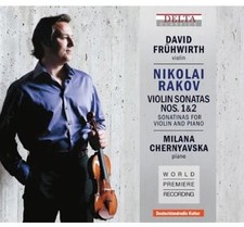 NIKOLAI RAKOV Violin Sonatas 1 & 2 (CD) picture