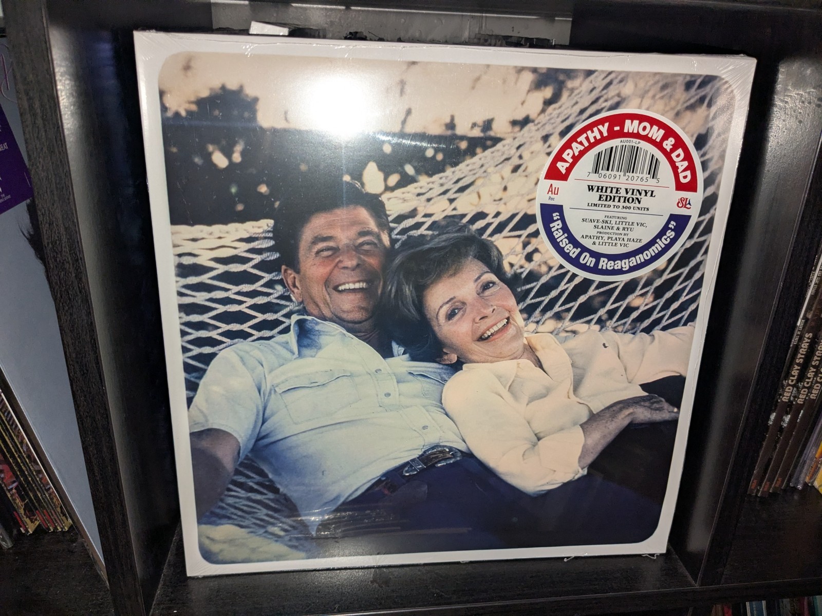Apathy - MOM AND DAD - WHITE Color Vinyl LP - NEW & SEALED