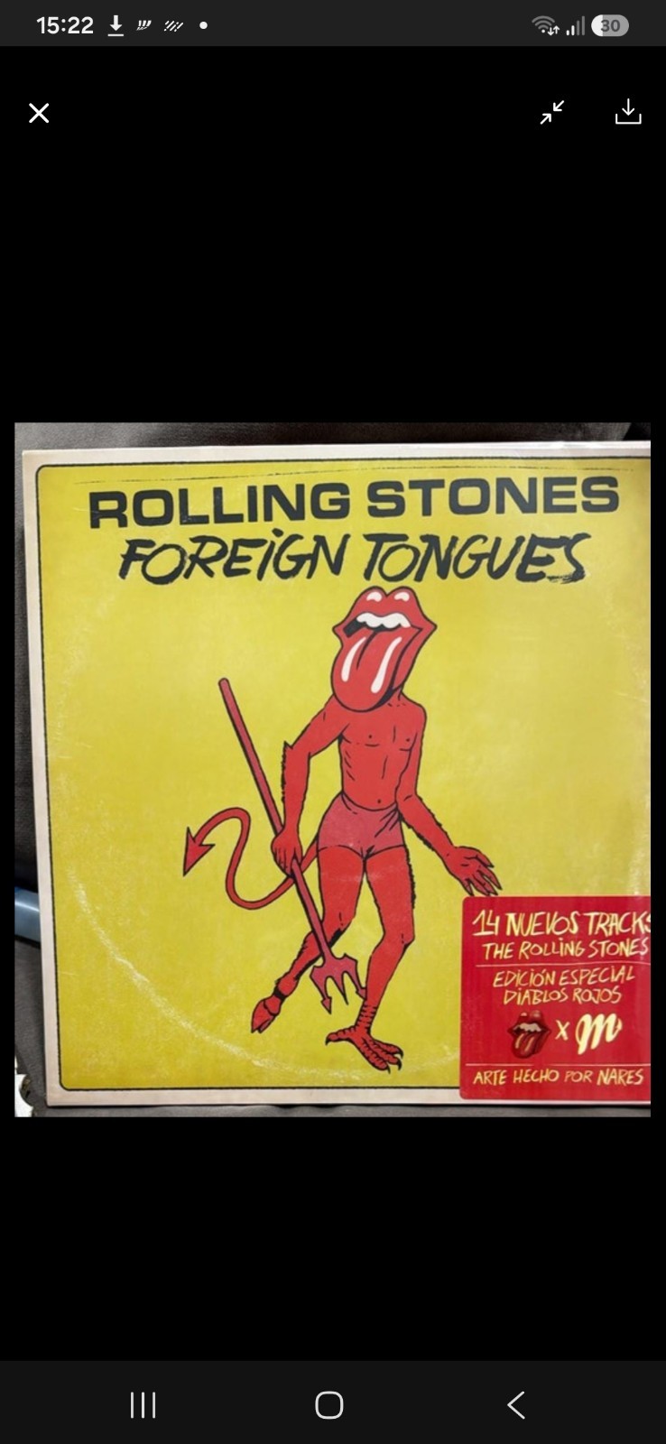 The Rolling Stones Foreign Tongues Foreign Tongues (Edición limitada Diablos Roj