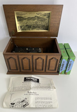 Vintage Thorens AD30 Automatic Music Box Model 754F With 10 Disc NOT WORKING picture