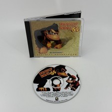 Donkey Kong 64 Official Soundtrack (CD, 1999, Nintendo) N64 COMPLETE RARE OOP picture
