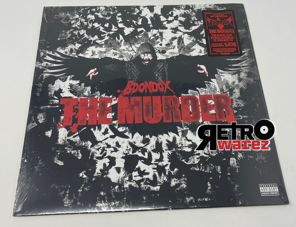 Boondox The Murder 12” Vinyl Record SEALED axe murder Boyz Twiztid juggalo