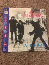 The Beatles 2-LP vinyl import Les BEATLES A PARIS with souvenir booklet VG++ picture