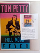 TOM PETTY Genuine Signed 7x4 In Page Large Clear Ink Signature LEARNING TO  FLY picture
