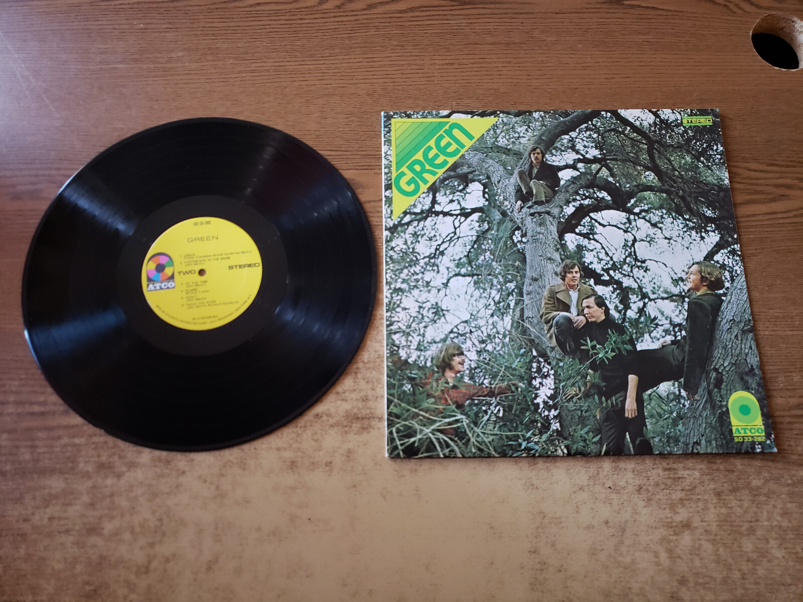 MEGARARE 1960s VG++  GREEN - GREEN 33282 LP33