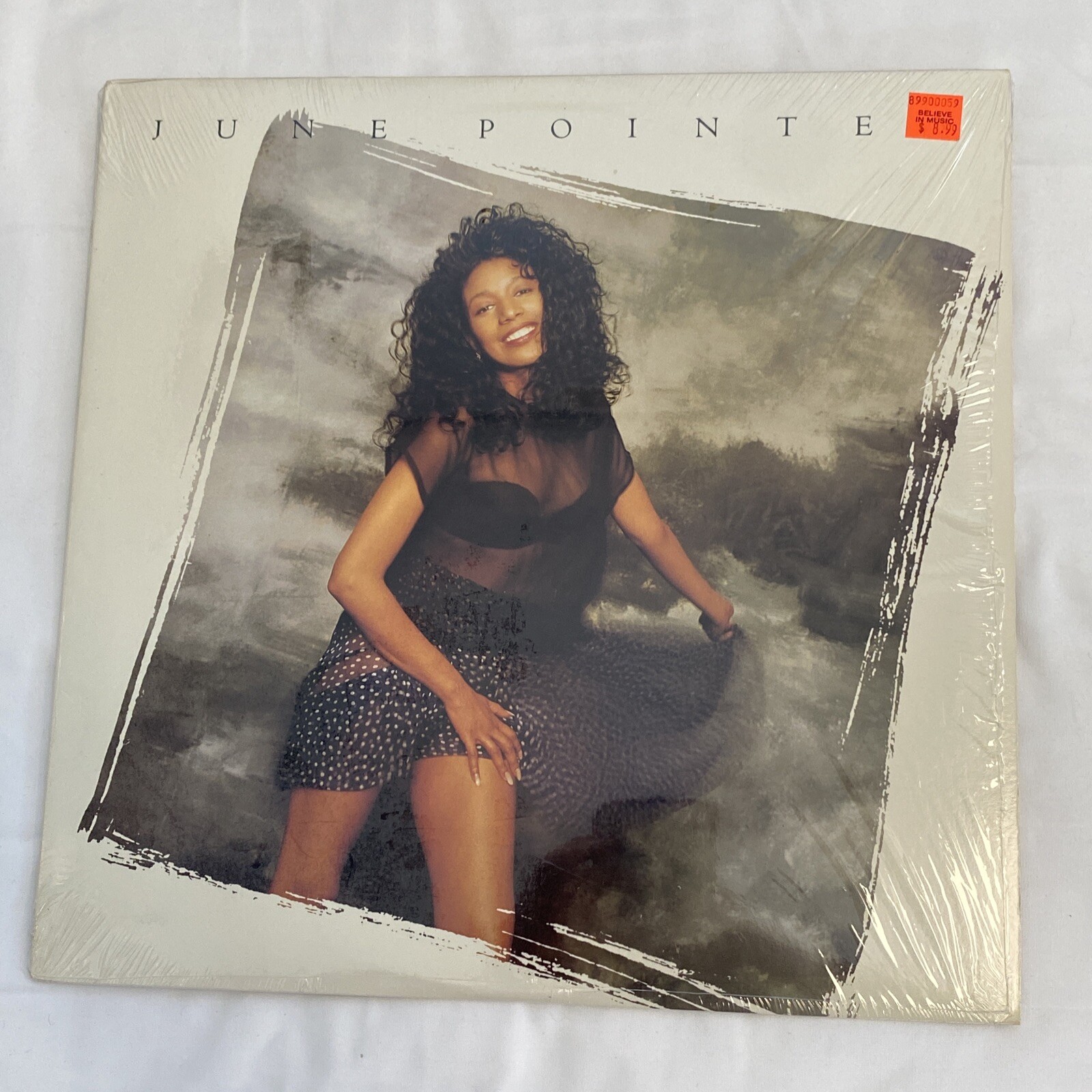 June Pointer - Self Titled (1989) Vinyl LP • Open Shrink, Sisters, Tight on Time