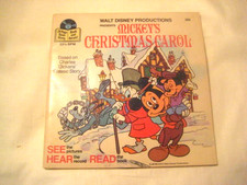 Mickey’s Christmas Carol Book And Record Number 386 Walt Disney 1983 picture
