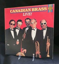 The Canadian Brass – Live (LP) 1985, PROMO, CBS Masterworks picture