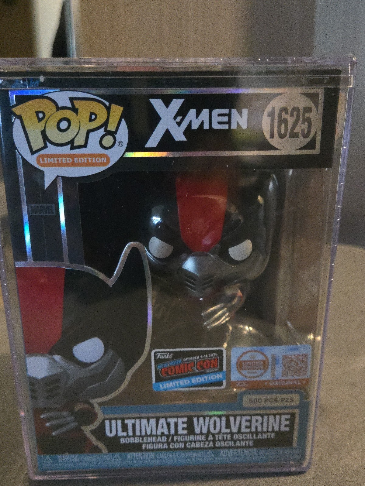 NYCC 2026 Ultimate Wolverine Funko LE 500 OFFICIAL CON STICKER PRESALE