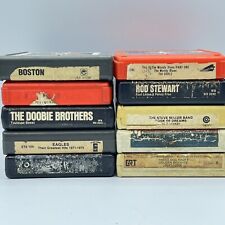 Lot of 10 Untested 8 Track Tapes - Rock Music - Not Serviced -  picture