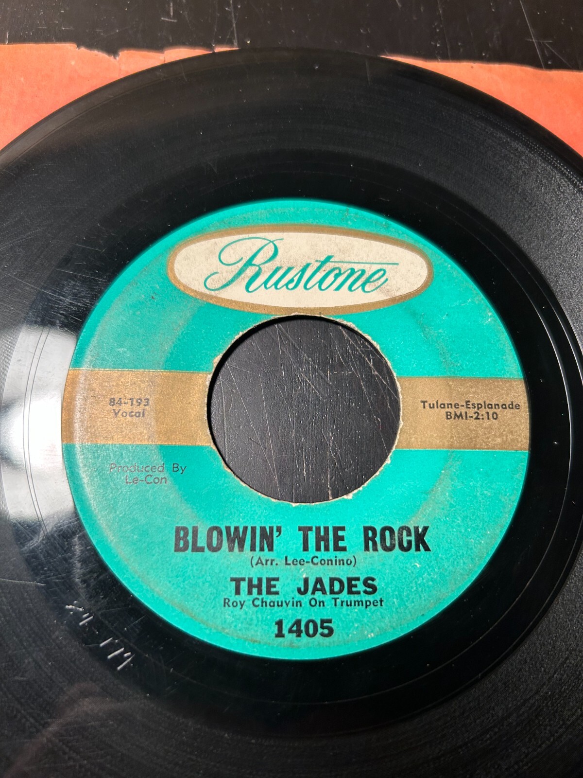 RARE NEW ORLEANS SOUL ROCK R&B THE JADES BLOWIN\' THE ROCK RUSTONE 