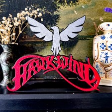 Hawkwind - Logo and Eagle 3D Printed Display *FREE UK POSTAGE* picture