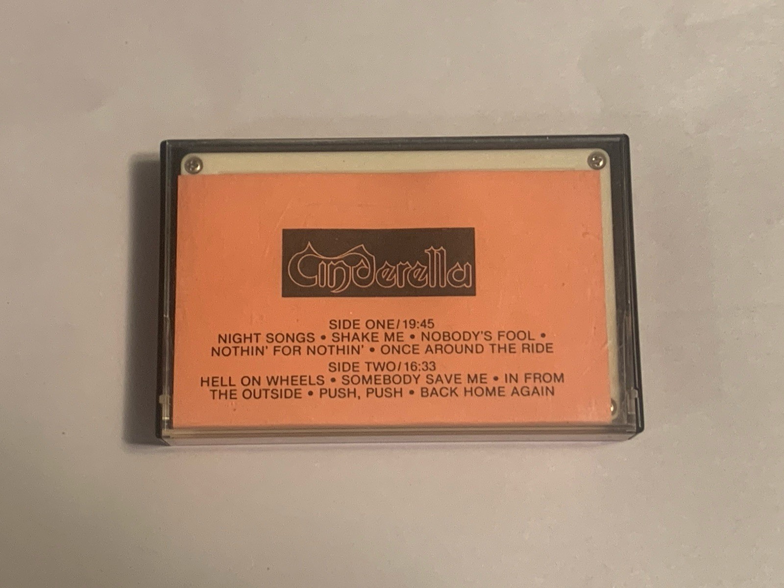 Cinderella the making of heartbreak station promo cassette