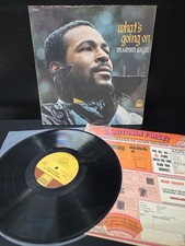 Marvin Gaye Whats Going On Lp Vinyl 1971 1st Press Gatefold/Insert VG+/NM- Wax picture