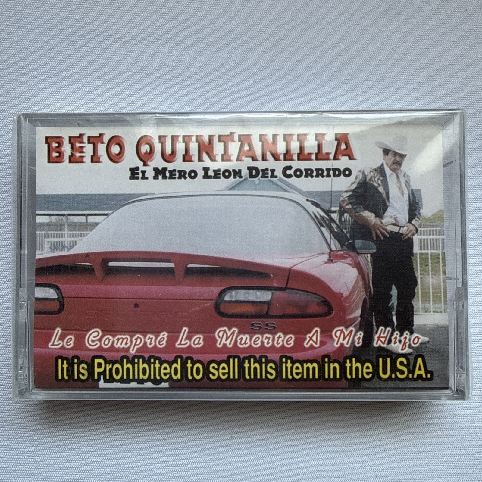 BETO QUINTANILLA Le Compre La Muerte A Mi Hijo     ULTRA RARE NEW SEALED