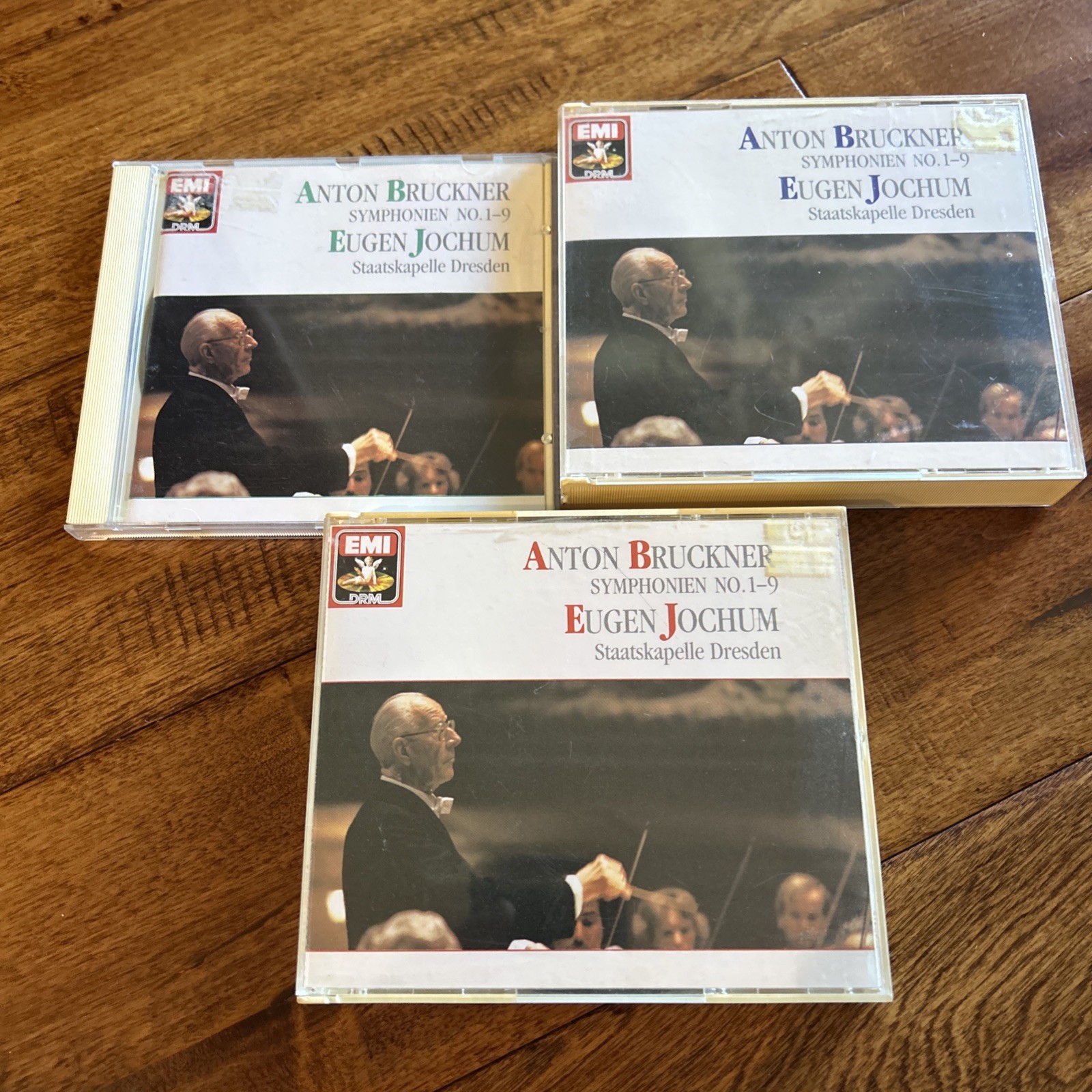 Bruckner complete symphonies Eugen Jochum vintage EMI 9 CD set