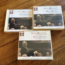 Bruckner complete symphonies Eugen Jochum vintage EMI 9 CD set picture