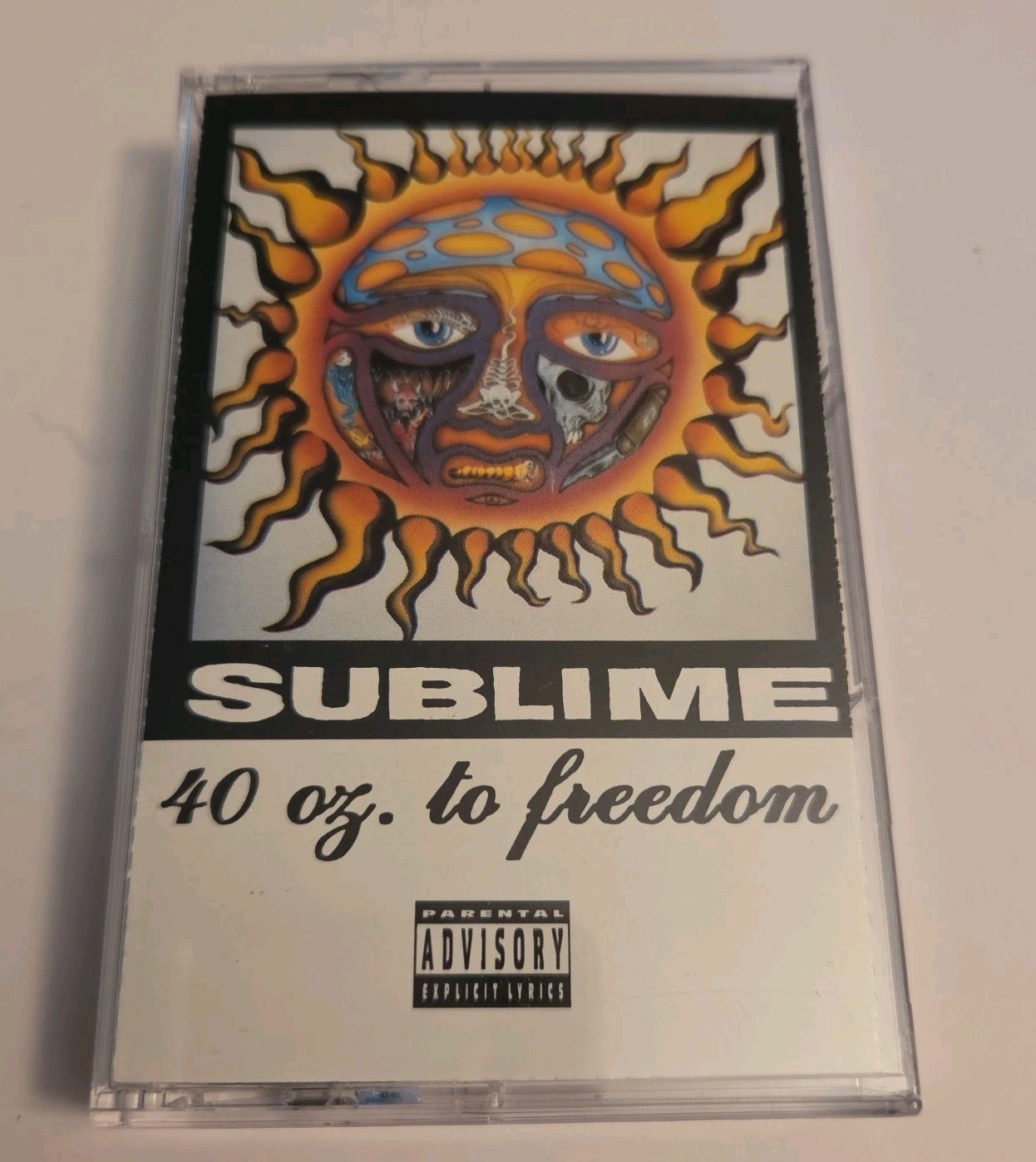 SUBLIME 40 oz. to Freedom Cassette Tape Vintage 1992 Tested ~VG+ Original
