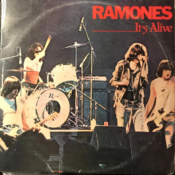Ramones It's Alive 2xLP Media VG+ Sleeve VG