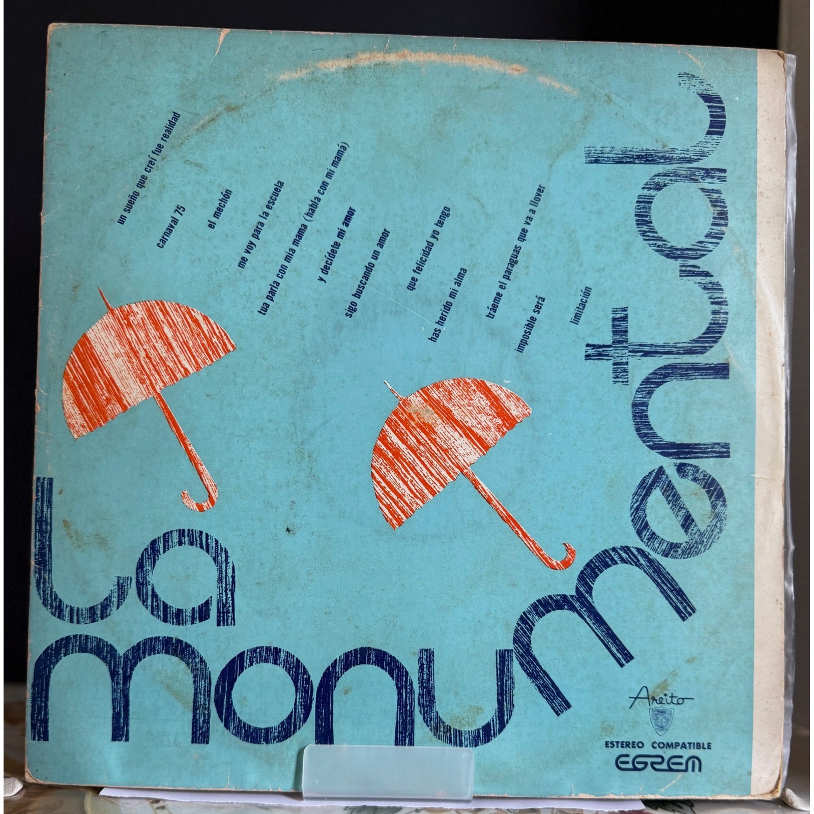 Grupo Monumental - La Monumental - Areito VG/VG(+)