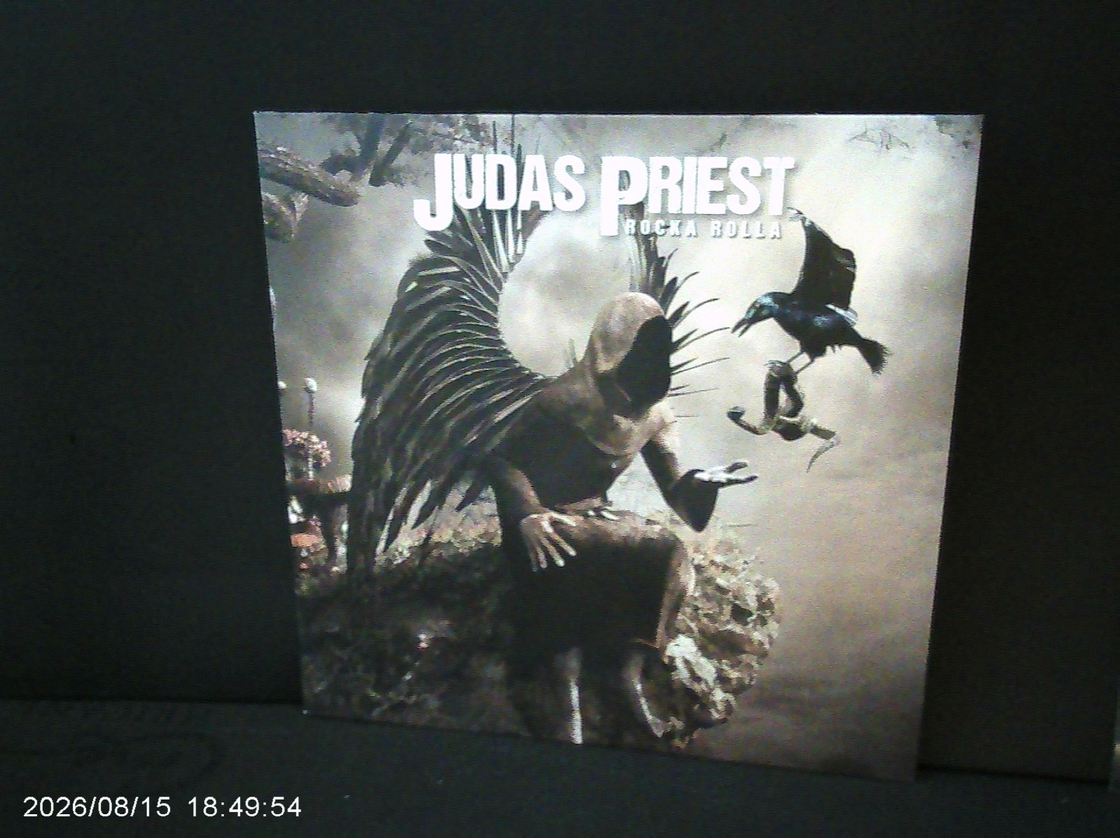 JUDAS PRIEST vinyl ROCKA ROLLA 2018 EU RED MARBLE Rob Halford NM-/NM-