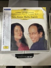 Sealed, Gidon Kremer & Martha Argerich. Violin Sonatas. Analogphonic picture