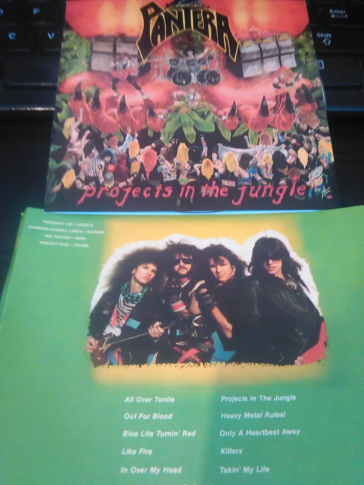 Pantera - Projects in Jungle (cd 1984 Metal Magic) Glam Metal Hard Rock  RARE