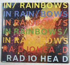 Radiohead In Rainbows CD, 2008 tbd records, Cardboard Sleeve PLUS Stickers picture