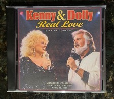 Dolly Parton Kenny Rogers 1985 Real Love Memorial Colisum CD picture