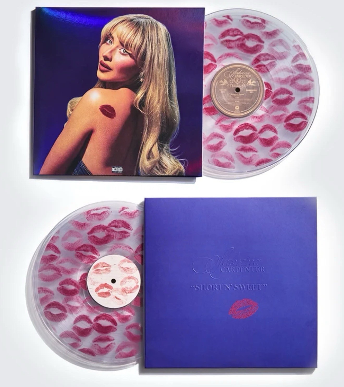 Sabrina Carpenter - Short n Sweet Anniversary Collector Lips Vinyl PRESALE 10/9