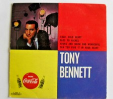 Tony Bennett Coca Cola Promotion  1959 Rare Import 7